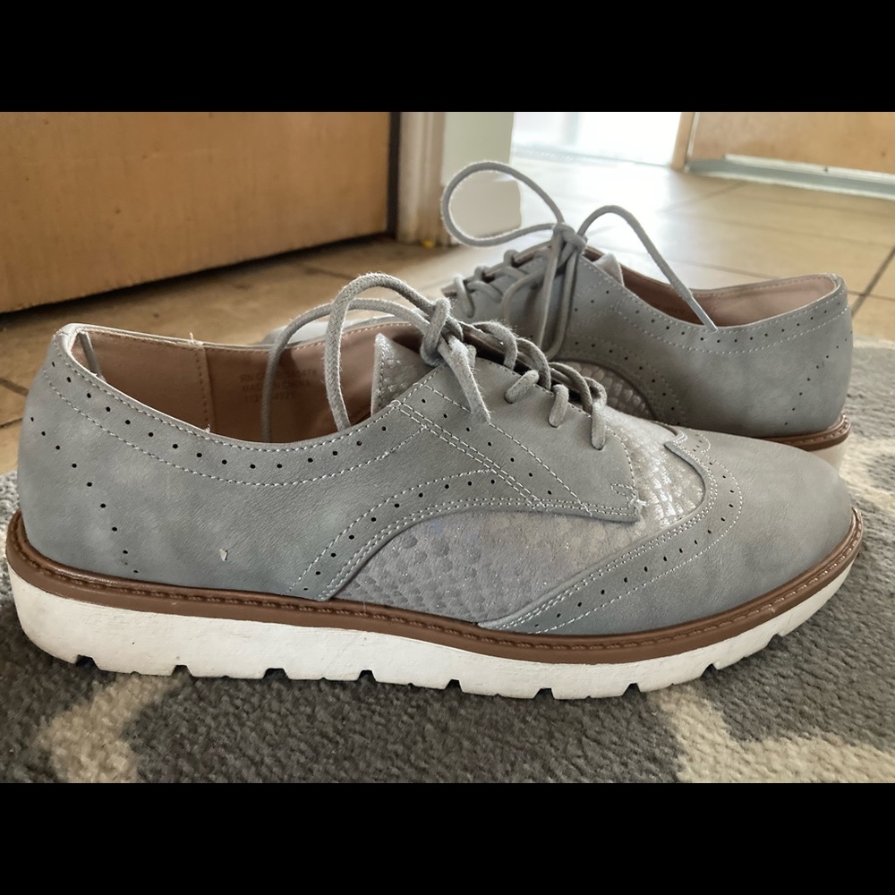 Light blue loafers from Primark